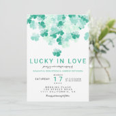 Invitation Chic mariage de St Patrick (Debout devant)