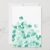 Invitation Chic mariage de St Patrick (Dos)