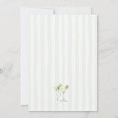 Invitation Chic Martini Tini One Gender Neutral Sip And See  (Dos)