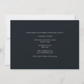 Invitation Chic Médicale School Photo Graduation Party (Dos)