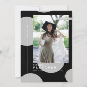 Invitation Chic Modèle photo Graduate Party (Devant)