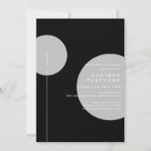 Invitation Chic Modèle photo Graduate Party (Dos)