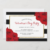 Invitation Chic Moderne Luxe Saint Valentin (Devant)