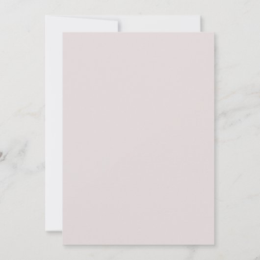 Invitation Chic moderne Pastel Blush Nénuphar Couples Douche (Dos)