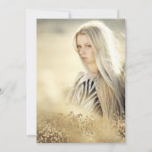 Invitation Chic or floral bordeaux Tiara chic Sweet 16 (Dos)