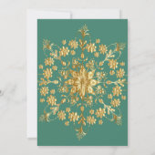 Invitation Chic Ornate Gold Floral (Dos)