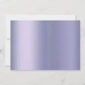 Invitation Chic papillon | Lavender Violet Graduation (Dos)