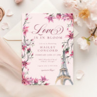 Chic Paris Cerry Blossom Fête des mariées rose