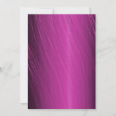 Invitation Chic Parties scintillant Sweet sixteen (Dos)