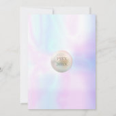Invitation Chic Pearl 30e Anniversaire (Dos)