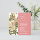 Invitation Chic Peint Primrose Bridal Shower (Debout devant)