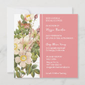 Invitation Chic Peint Primrose Bridal Shower (Devant)