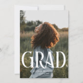 Invitation Chic Photo Graduation Party (Devant)