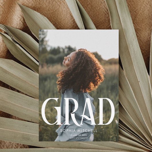 Invitation Chic Photo Graduation Party