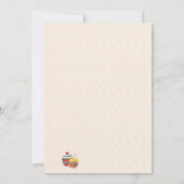 Invitation Chic Posh Cupcakes fête du 30e anniversaire (Dos)