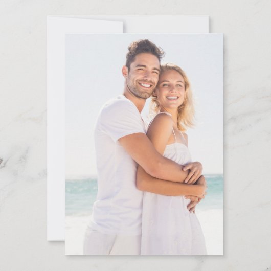 Invitation Chic Rainbow Confetti Mariage photo (Dos)