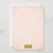 Invitation Chic rose & or Leopard Sweet 16 Party (Dos)