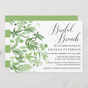 Invitation Chic sauvage de prairie aquarelle mariage de la nu