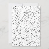 Invitation Chic Script Trentième 30e Anniversaire (Dos)