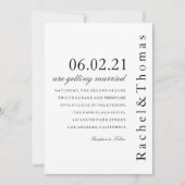 Invitation Chic SideBar (Devant)