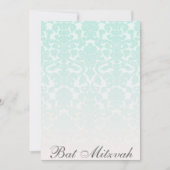 Invitation chic simple de bat mitzvah (Devant)