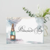 Invitation Chic Vintage Retirement Party (Debout devant)