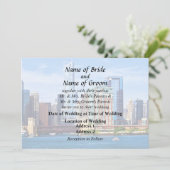 Invitation Chicago IL - Vue depuis le lac Michigan (Debout devant)