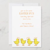 Invitation Chicks 5x7 (Devant)