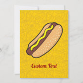 Invitation Chien chaud (Devant)