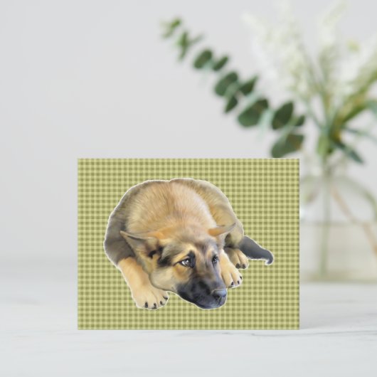 Invitation Chien Chien Chien Chien Allemand Chien Chien Chien (Debout devant)