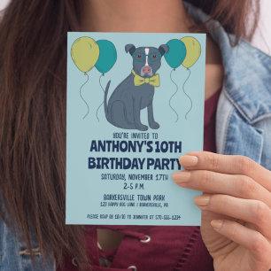 Invitation Chien Chien Chien Chien Chien Chien Portant des lu