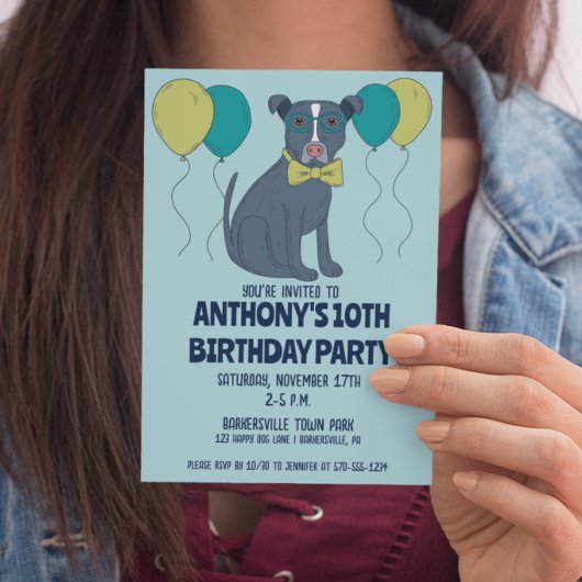 Invitation Chien Chien Chien Chien Chien Chien Portant des lu