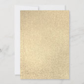 Invitation Chien Chien Chien Parties scintillant Or Animaux V (Dos)