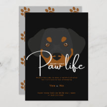 Chien chiot mignonne vie de papaye fête moderne in