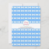 Invitation Chien coquelicot Neutre ou Garçon Anniversaire Paw (Dos)