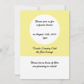 Invitation Chien de prairie à queue noire (Dos)