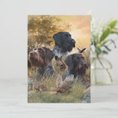Invitation Chiens de chasse polyvalents (Debout devant)