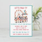 Invitation Chiens De Fête Anglais À Un Carnaval (Debout devant)