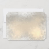 Invitation Chiens de vacances dans l'amour fête de Noël (Dos)