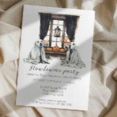 Invitation Chiens d'Halloween Fun Howloween