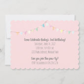 Invitation Chiens d'oiseau du Labrador (Dos)