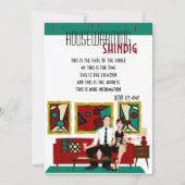 Invitation Chiffres à échanger et option B2 pour chien (Devant)