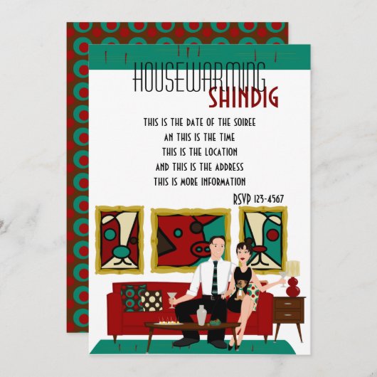 Invitation Chiffres à échanger et option B2 pour chien (Devant / Derrière)