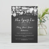 Invitation Chiffres de la fête de la Saint-Sylvestre (Debout devant)