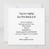 Invitation Chihuahua anniversaire fête, chihuahua (Dos)