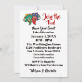 Invitation Chili Pepper Feliz Navidad (Dos)