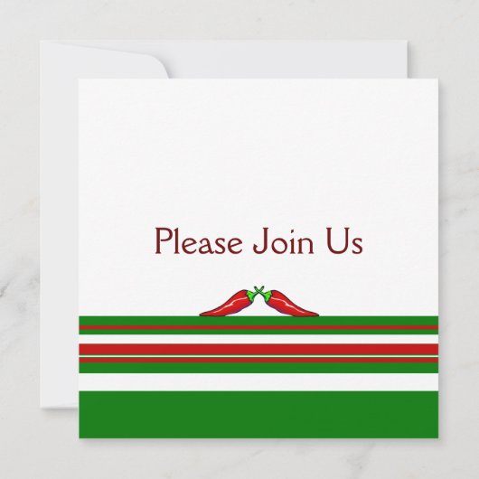 Invitation Chilitini Cinco de Mayo Fiesta Party (Dos)