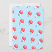 Invitation Chill Anniversaire de enfant du cône de neige (Dos)