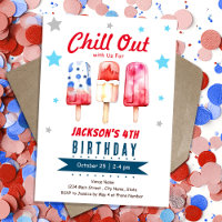 Chill Out Enfants Été Glace Pop Anniversaire