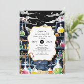 Invitation Chimie Laboratoire Scientifique Anniversaire (Debout devant)